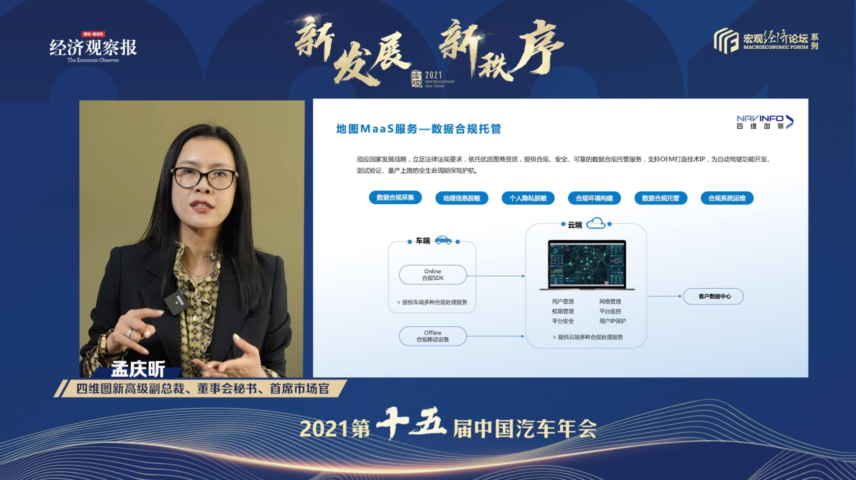 mile米乐集团孟庆昕：地图是未来保持智能汽车数据洪流运转的重要载体